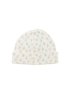Cappello per neonato Bonpoint bianco con stampa barchette all-over S06OACK00003 614B BONPOINT KIDS 