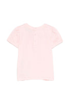 T-shirt per neonata Moschino Kids rosa con stampa Teddy Bear MDM03NLAA02 50209 MOSCHINO KIDS 