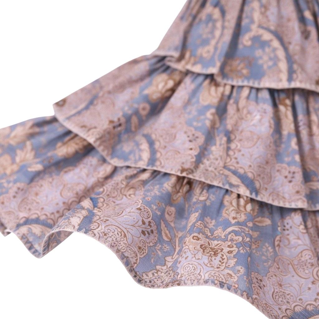 Abito Daylight per bambina Zimmermann Kids multicolore con fiocchi decorativi 1231DR S263 ZIMMERMANN KIDS 