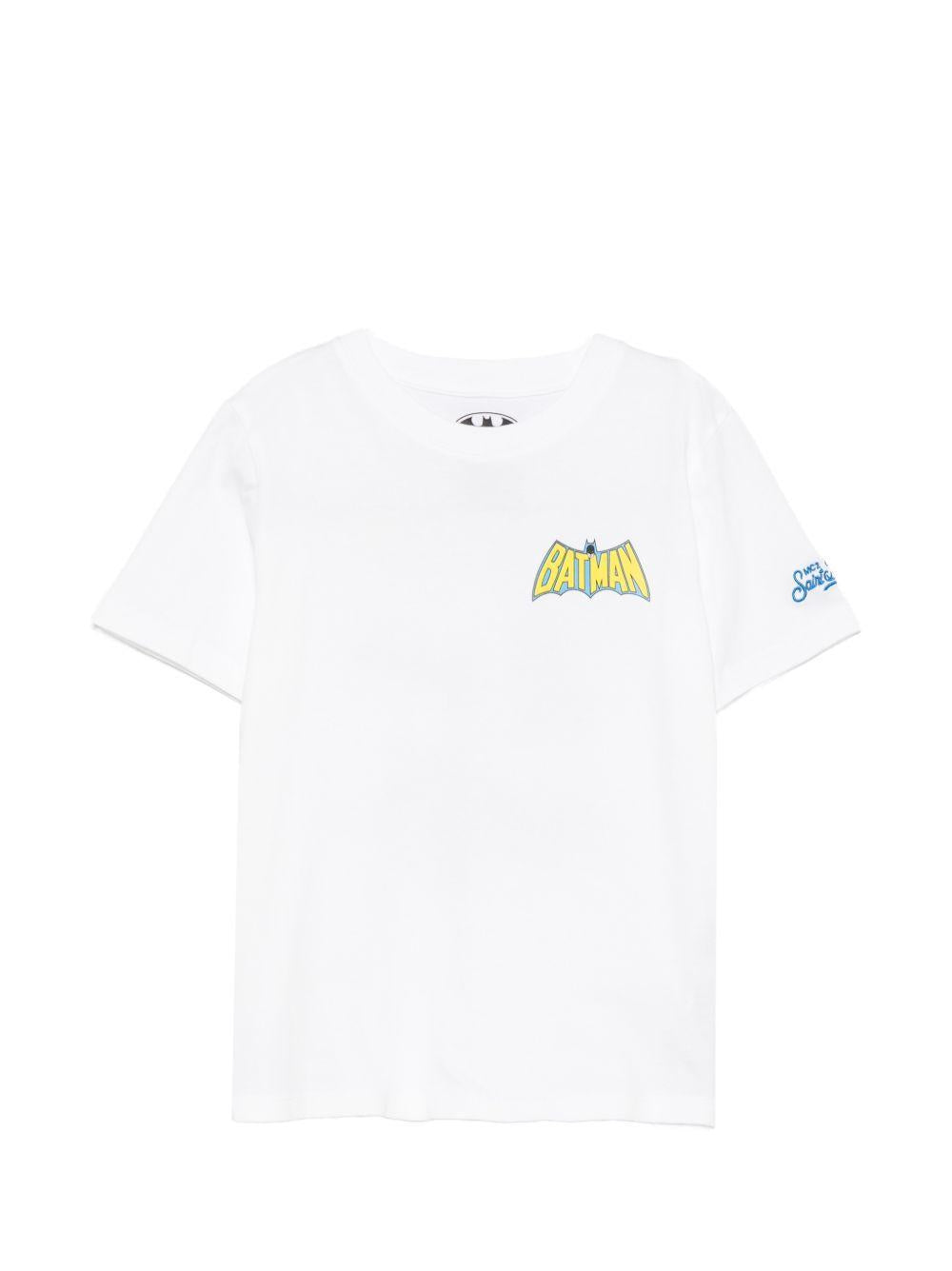 T-shirt per bambino MC2 Saint Barth Kids con stampa batman sul retro PRL0001 03767L MC2 ST. BARTH KIDS 