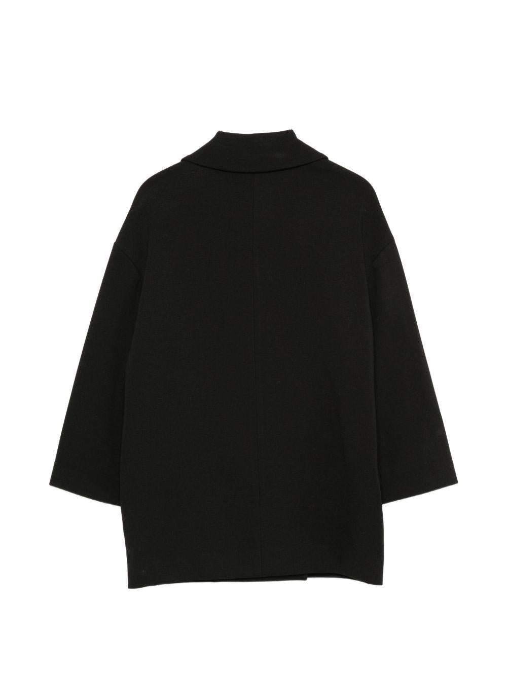 Giacca per bambino Balmain Kids nera con design doppiopetto BZ2A50 J0371 930OR BALMAIN KIDS 