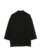 Giacca per bambino Balmain Kids nera con design doppiopetto BZ2A50 J0371 930OR BALMAIN KIDS 