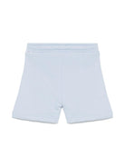 Bermuda per neonato Boss Kidswear azzurro con stampa con logo J52086 887 BOSS KIDS 