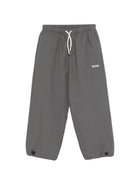 Pantaloni sportivi per bambino MSGM Kids grigi con logo sul davanti S6MSJUPA162 103 MSGM KIDS 
