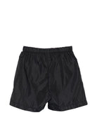 Costume da bagno per bambino Balmain Kids nero con logo sul davanti BYCP59 Z3781 930BC BALMAIN KIDS 
