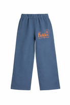 Pantaloni per bambino Bobo Choses blu con stampa "Pickles The Dog" B126AC090 411 BOBO CHOSES KIDS 