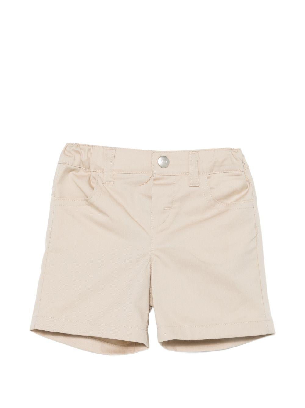 Shorts per neonato Fay Kids beige con elastico in vita FY6559 G0019 108 FAY KIDS 