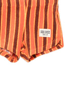 Shorts per neonato Bobo Choces arancione con design a righe B126AB049 811 BOBO CHOSES KIDS 
