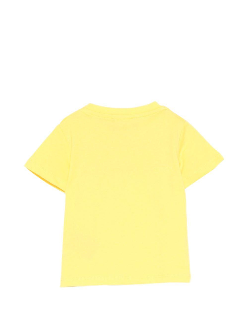 T-shirt per neonato John Richmond Junior gialla con dettaglio logo RIP26002TS YELLOW B. JOHN RICHMOND KIDS 