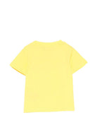 T-shirt per neonato John Richmond Junior gialla con dettaglio logo RIP26002TS YELLOW B. JOHN RICHMOND KIDS 