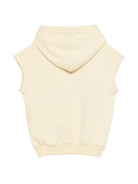 Felpa per bambino Bobo Choses gialla con logo sul davanti B126AC055 721 BOBO CHOSES KIDS 