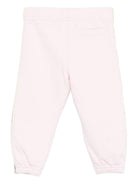 Pantaloni sportivi per neonata Palm Angels Kids rosa con vita elasticizzata PG4X002F25FLE001 3C03 PALM ANGELS KIDS 