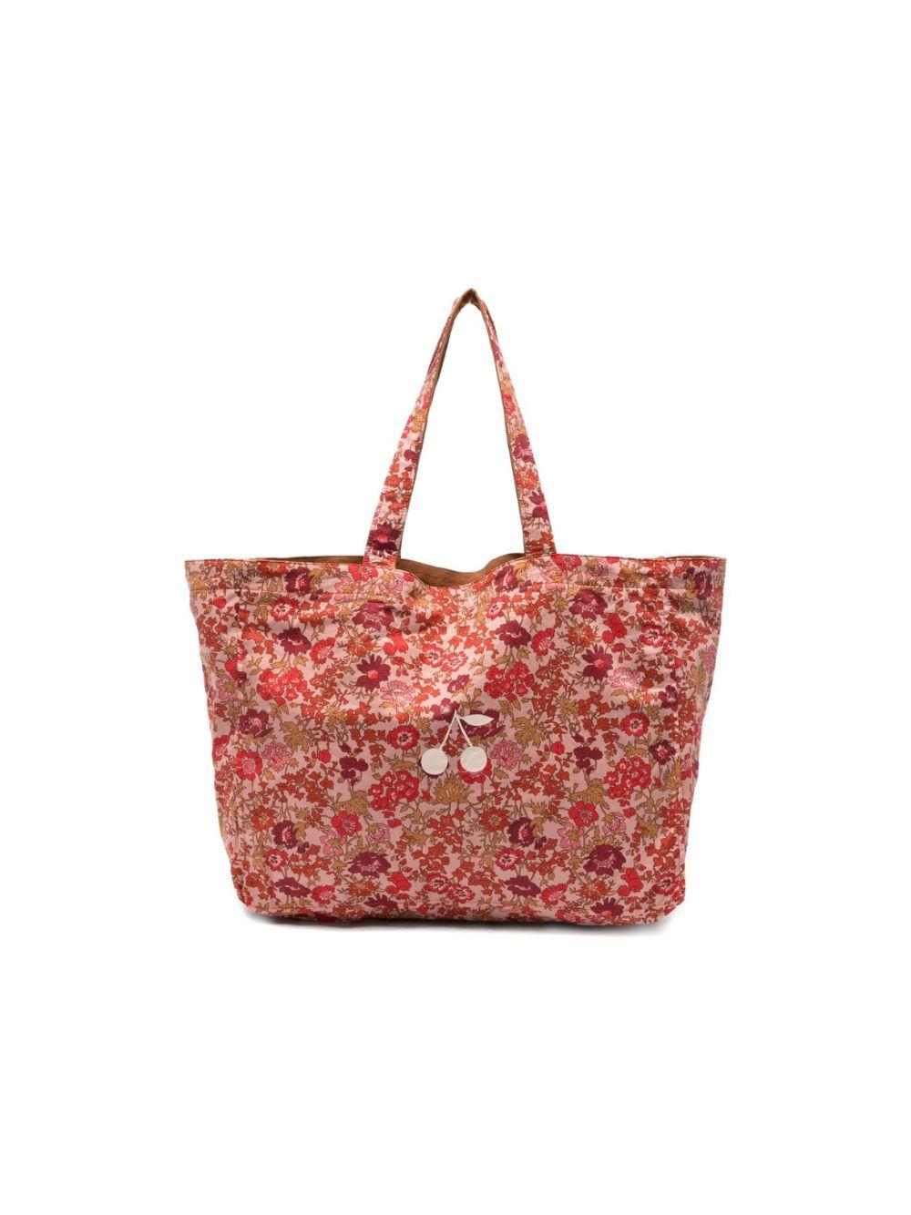 Borsa a tracolla per bambina Bonpoint multicolore con stampa floreale S06GBAW00014 520 BONPOINT 
