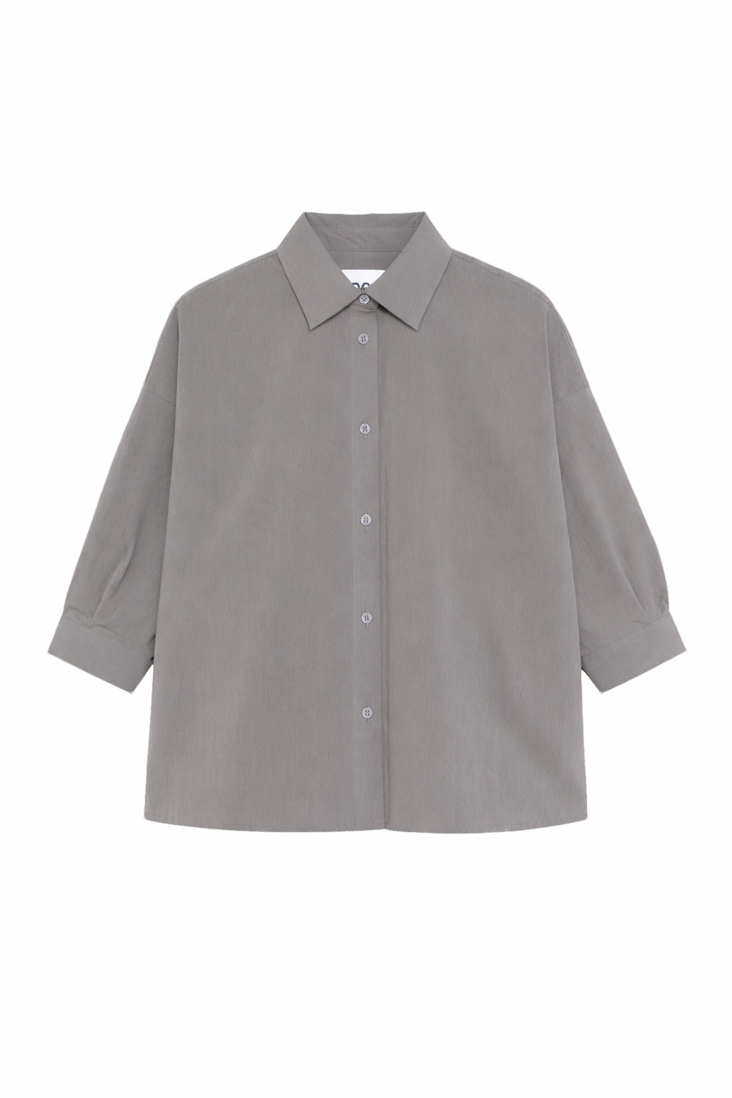 Camicia per bambina Douuod Kids grigia on colletto classica DY5A90 P0589 907 DOUUOD KIDS 