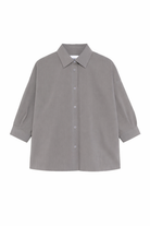 Camicia per bambina Douuod Kids grigia on colletto classica DY5A90 P0589 907 DOUUOD KIDS 