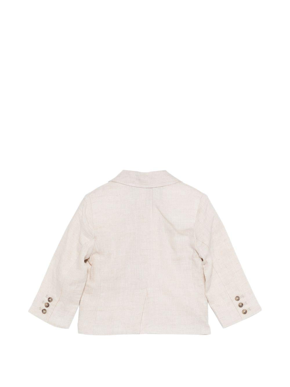 Blazer per neonato Tartine & Chocolat beige con revers classici CC40031 17 TArtine & Chocolat KIDS 