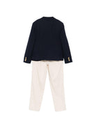 Completo doppiopetto per bambino Colorichiari blu con catena rimovibile (5 pezzi) MJ548385 4928d 60 COLORICHIARI KIDS 