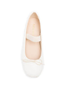 Ballerine per bambina Florens bianco lattecon cinturino e fiocco F1124 10C LATTE FLORENS KIDS 