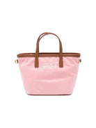 Borsa tote City mini MC2 Saint Barth rosa con mani in pelle CB0005 01820L MC2 ST. BARTH KIDS 
