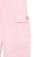 Cargo per bambina POLO RALPH LAUREN KIDS rosa con applicazione tasche 964473 001 Ralph Lauren kids 