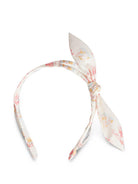 Cerchietto per capelli per bambina Bonpoint beige con stampa floreale P06GHAW00001 603 BONPOINT KIDS 