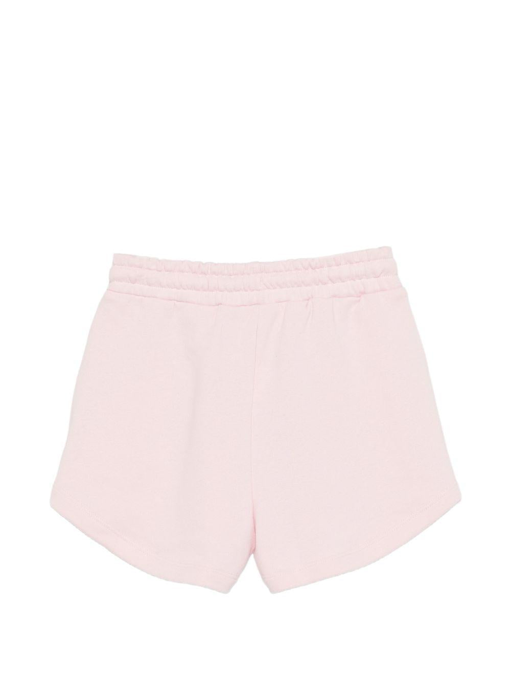 Shorts per bambina MSGM Kids rosa con coulisse S6MSJGSH066 MS076 MSGM KIDS 