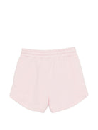 Shorts per bambina MSGM Kids rosa con coulisse S6MSJGSH066 MS076 MSGM KIDS 