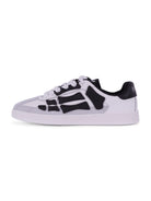 Sneakers Pacific Bones per bambino Amiri Kids bianche e nere con suola in rilievo ACSNSN1006 001 AMIRI KIDS 