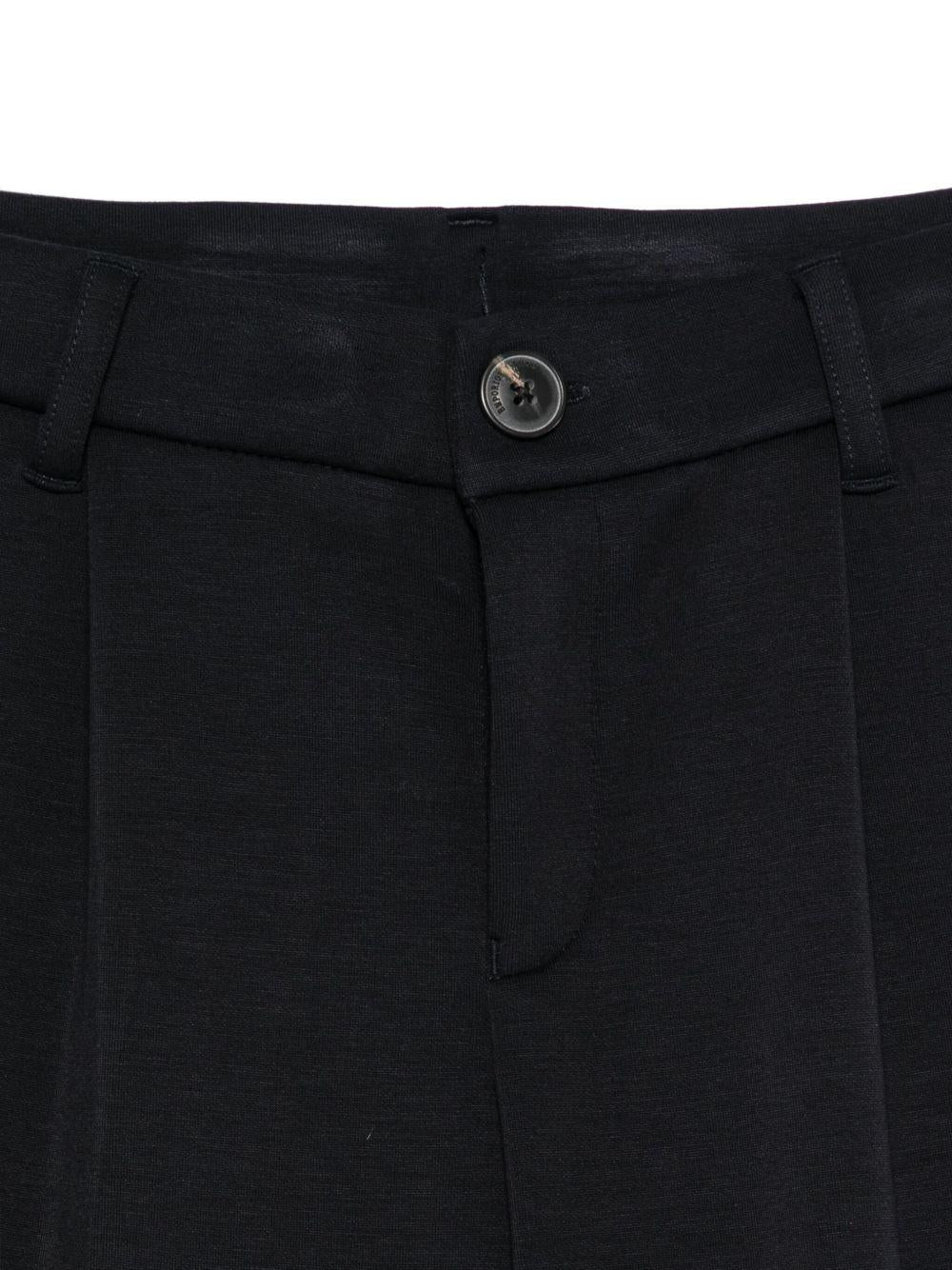 Pantaloni per bambino Emporio Armani Kids blu con tasche anteriori a filetto EB000543 AF16254 UB118 EMPORIO ARMANI KIDS 