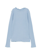 T-shirt per bambina Scotch & Soda Kids azzurra con ruches 180786 410 SCOTCH&SODA 