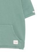 Felpa per bambino Donsje Darragh verde con tasca frontale a marsupio 4091600 00079 DONSJE KIDS 