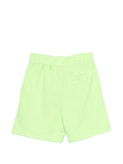 Shorts per bambina Molo verde con vita elasticizzata 6S26H207 5694 MOLO KIDS 