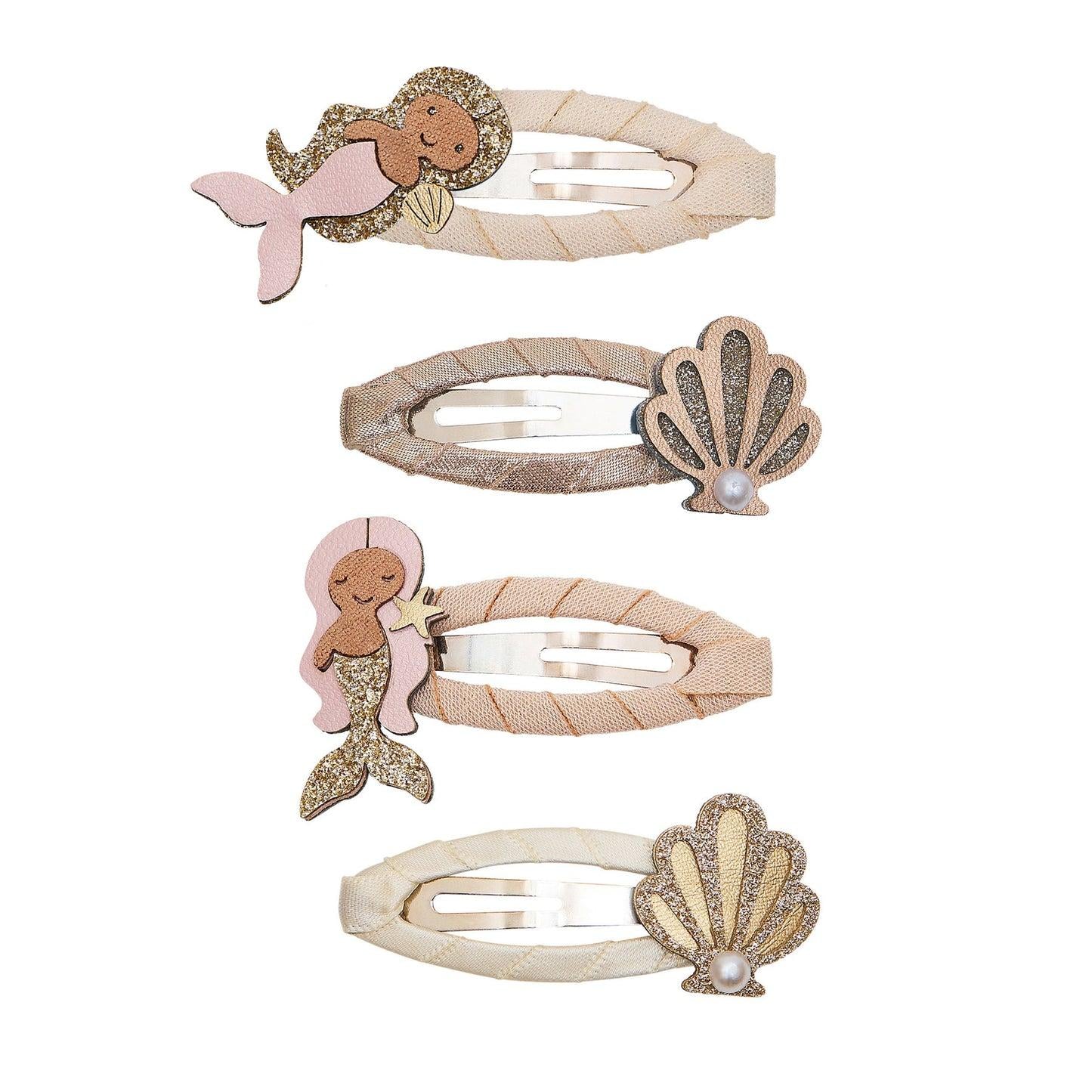 Set di quattro mollette per capelli per bambina Mimi & Lula con decorazione sirene 182045-08 MERMAID MIMI & LULA KIDS 