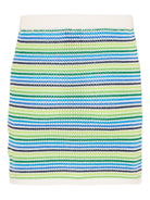 Gonna per bambina Casablanca Kids verde con vita elasticizzata KSP26KW136501 STRIPE CASABLANCA KIDS 