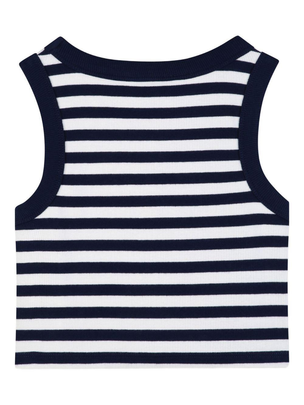 Canotta per bambina Michael Kors Kids multicolore con design a righe R30609 849 MICHAEL KORS KIDS 