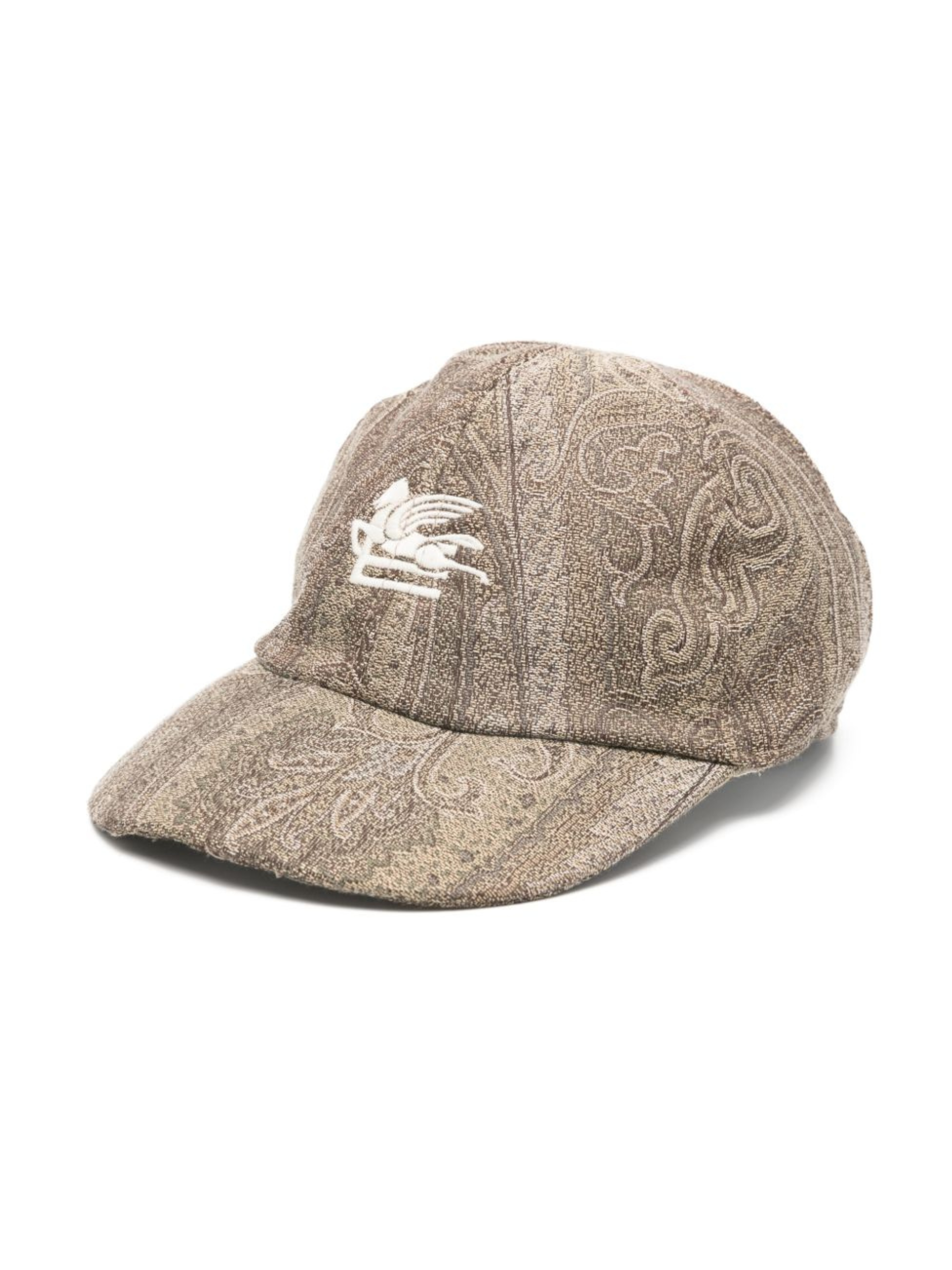 Cappello per bambino Etro Kids marrone con stampa Paisley all-over GY0P57 U0264 311 ETRO KIDS 