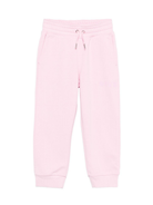Pantaloni sportivi per bambina Givenchy Kids rosa con logo ricamato H30922 46N GIVENCHY KIDS 