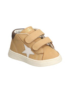 Sneakers June per bambino Golden Goose Kids beige con dettaglio stella sui lati F00386F008021 15862 GOLDEN GOOSE KIDS 