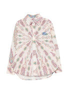 Camicia per bambina Etro kids multicolore con motivo a paisley GY5P50 U0268 501MC ETRO KIDS 