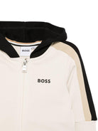 Tuta per neonato Boss Kids multicolor con cappuccio<BR/> J52850 21C BOSS KIDS 