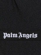 Costume da bagno per bambino Palm Angels Kids nero con stampa logo PGFC002S26JER001 110 PALM ANGELS KIDS 