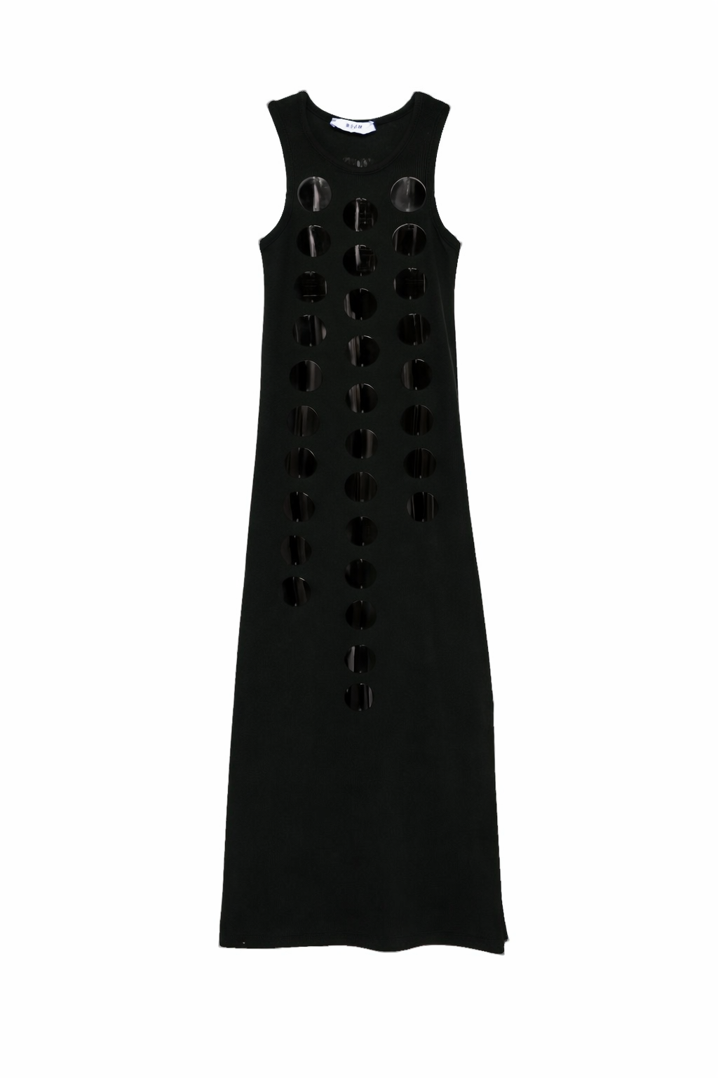 Abito per bambina MSGM Kids nero con dettagli a pois S6MSJGDR101 110 MSGM KIDS 
