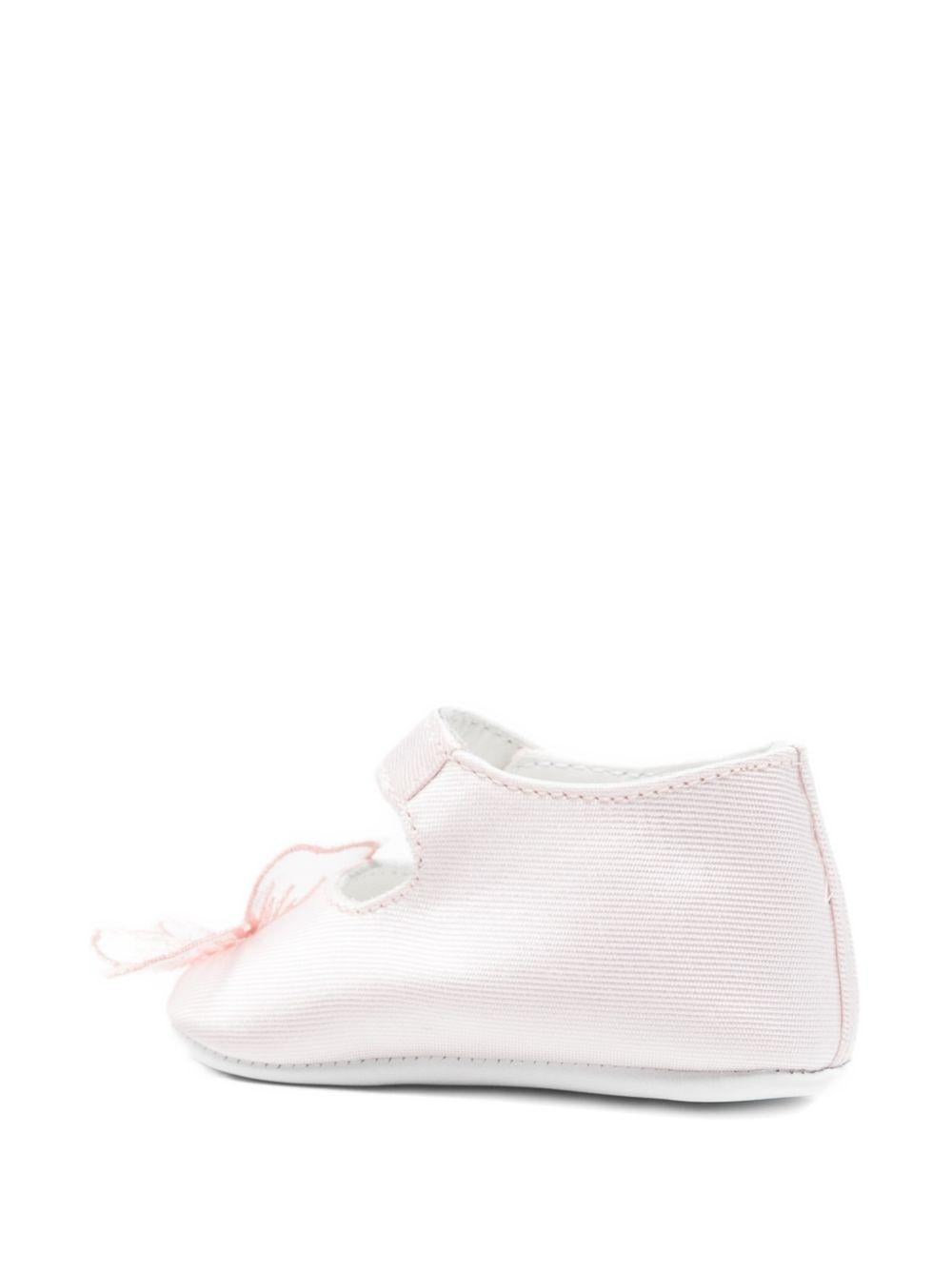 Scarpine primi passi per neonata Simonetta rosa con applicazione fiore SY0016 S0251 515 SIMONETTA KIDS 