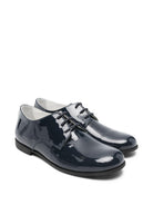 Scarpe stringate per bambino Colorichiari blu con finitura verniciata MJ958497 4231 60 COLORICHIARI KIDS 