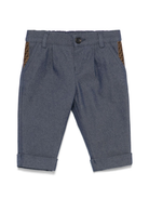 Pantaloni per neonato Fendi Kids grigio modello classico BMF242 AS61 F0QG0 FENDI KIDS 