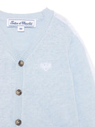 Cardigan per neonato Tartine Et Chocolat azzurro con ricamo e bordo a contrasto CA18051 45 TArtine & Chocolat KIDS 