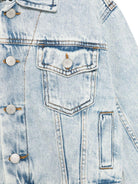 Giacca per bambino Molo Hipolito in denim con bottoni 5S26M301 5457 MOLO KIDS 