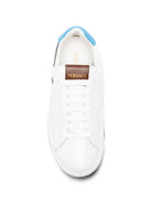 Sneakers per bambino Versace Kids bianche con motivo Greca 10252601A17777 6WM90 VERSACE KIDS 