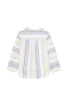Camicia per neonato Etro kids bianca con motivo a righe GY5500 Z3654 101VE ETRO KIDS 