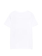 T-shirt per bambino Stella McCartney Kids bianca con stampa balena TY8Q71 Z0434 100 STELLA McCARTNEY KIDS 
